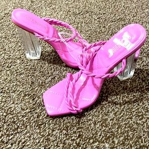 Pink women shoes,size 6.5